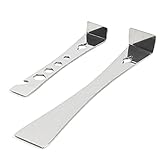 NEIKO 00250A Pry Bar Scraper Set | 2 Pc Stainless Steel Flat Bar | Hex Wrench | Carpentry Multi Tool...