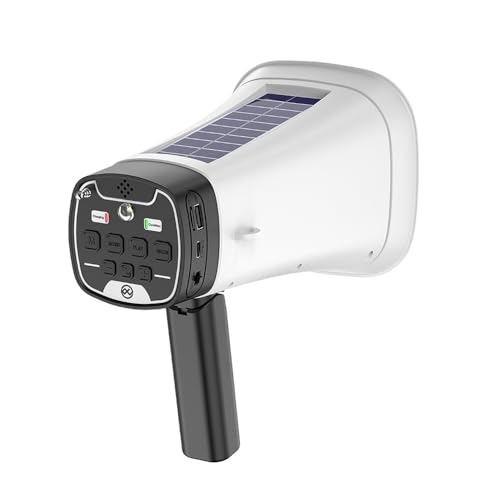 Haut-parleur mégaphone solaire Bluetooth et système PA extérieur 8W