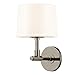 Sonneman 4950-35 One Light Wall Sconce, Pool Nickel