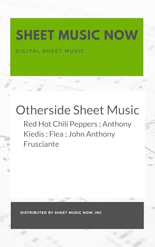 Otherside Sheet Music