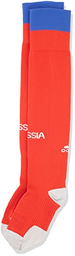 adidas Russland Medias Federación Rusa de fútbol 2015-2016, Hombre, Rojo/Azul/Blanco, 1