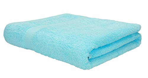 Betz Serviette de Bain Serviette de Douche Palermo Taille 70 x 140 cm 100% Coton Couleur Turquoise