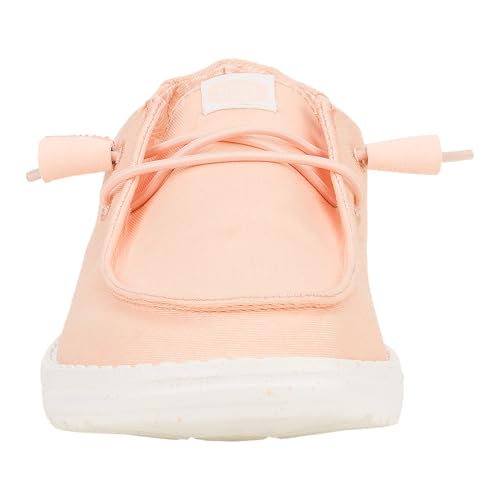 Image of HEYDUDE Women's Wendy Stretch Canvas Slip On Shoes | Easy On Loafer