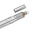 rOtring 1900184 800+ Mechanical Pencil and Touchscreen Stylus, 0.7 mm, Silver Barrel