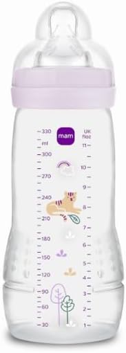 MAM Easy Active Bottle for Ages 6 Months + Very Fast Flow 330 ml
