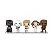 Funko Pop! Vinyl: Star Wars - Darth Vader, Stormtrooper, Luke Skywalker, Princess Leia and Chewbacca - 5 Pack (Shared Galactic Convention, Amazon Exclusive), Multicolor, 64122
