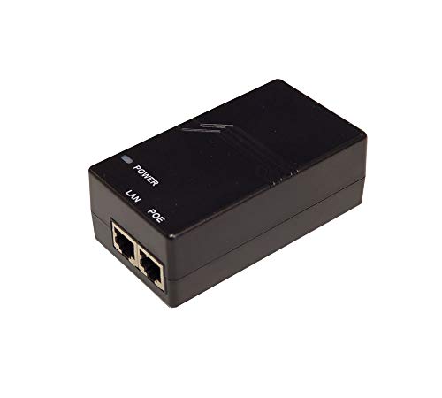 TP-POE-24G-12W desktop inserter pasivo PoE entregando 24 VDC salida modo B hasta 12 W sobre Ethernet gigabit, con entrada 100–240 VAC rango automático y cumplimiento de eficiencia energética nivel VI. miniatura 2
