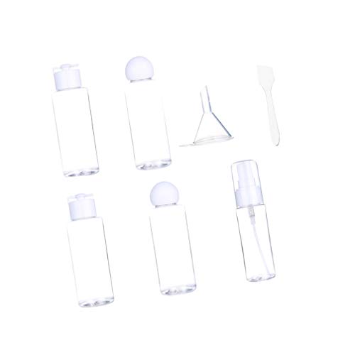 EXCEART 8 Pcs Conjunto de Garrafa de Viagem Frascos de Spray de Viagem Xampu E Condicionador Frascos