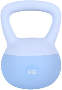 Soft Kettlebell 8.8 lbs 4 kg, 5 kg, 6 kg, 8 kg, 10 kg, 12 kg, Soft Material for Safe Home Training, Anti-collision, Anti-Slip Grip Weight, Non-Slip Handle, Soft, Kettlebell, Iron Sand