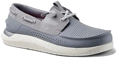 Reef Men's Swellsole Skipper Boat Shoe, Grey, 12 | Image 6