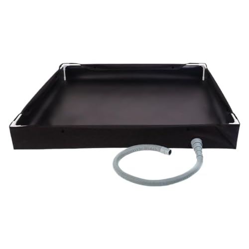 Base de ducha móvil portátil plegable con desagüe para camping outdoor