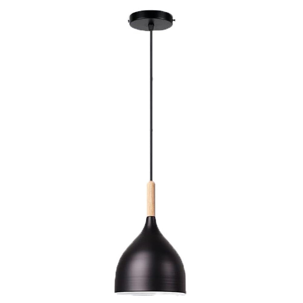 Suspension minimaliste macaron vintage réglable pour éliminer les ombres sur l'îlot
