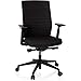 Produktbild hjh OFFICE 720097 Profi Bürostuhl VARETO III Stoffbezug Schwarz Drehstuhl ergonomisch, Rückenlehne & Armlehnen höhenverstellbar