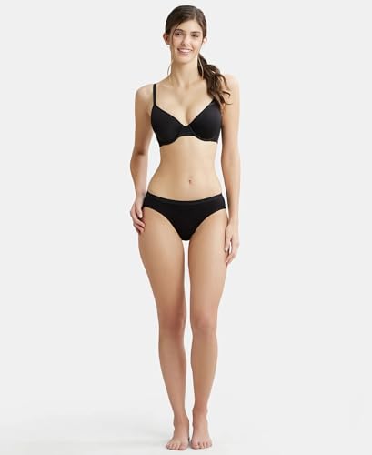 Image of Jockey Women's Synthetic Lightly Padded Wired Underwire T Shirt Underwired Bra