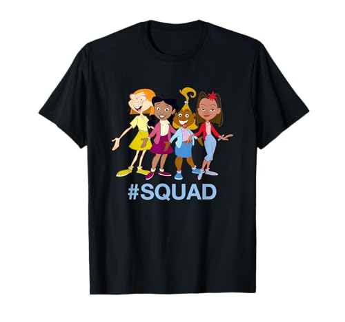 T-shirt Disney Channel The Proud Family Squad imprimé noir taille M