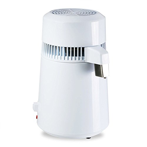 Zbpress Pure Water Distiller 4L Water Distiller Purifier Stainless Steel Countertop Water Distiller 750W #TOP5