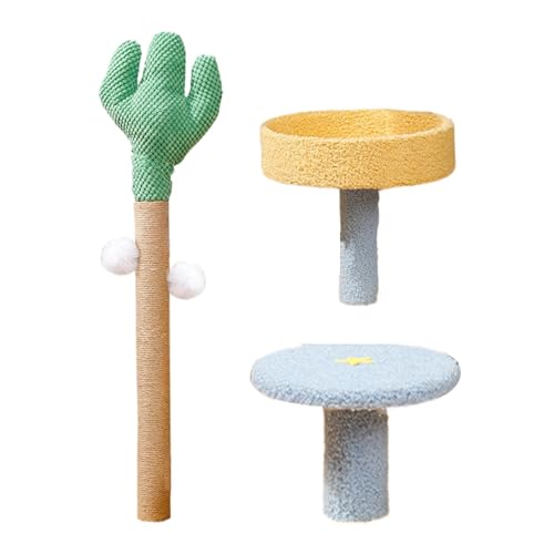 Arbre d'escalade cactus pour empêcher le chat de griffer les meubles - 7