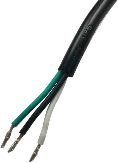 BRINGSMART Power Tool for 60KTYZ 50KTYZ Motor AC Power Cord Switch Plug Extension Cord 2-Pin Plug with Waterproof 3-Position Switch