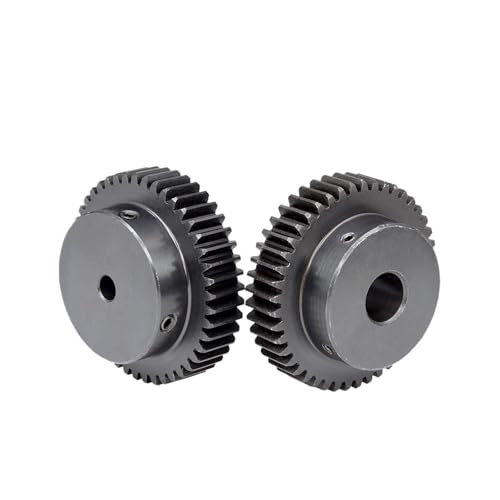 Roue dentée 1.5M 50 dents en acier carbone avec alésage 10 mm et clavette