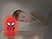 LEXIBOOK Spider-Man Nocturna Colorida de Bolsillo LED para niños, Cambio de Color,...