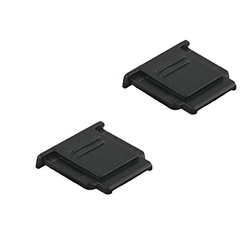 LXH Paquet de 2 Bouchons pour Chaussures Chaudes pour Sony A6500 A6300 A6000 a9 a77II a7riii a7S a3500 a3000 a7 a7R Remplace Sony FA-SHC1M