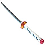 Kimimara Espada de bambú para cosplay Tomioka Giyuu - Espada de anime, 76 cm, para niños y adolescentes