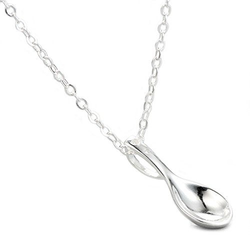 Helen de Lete Exquiste Love Hearts Spoon Sterling Silver Choker Necklace