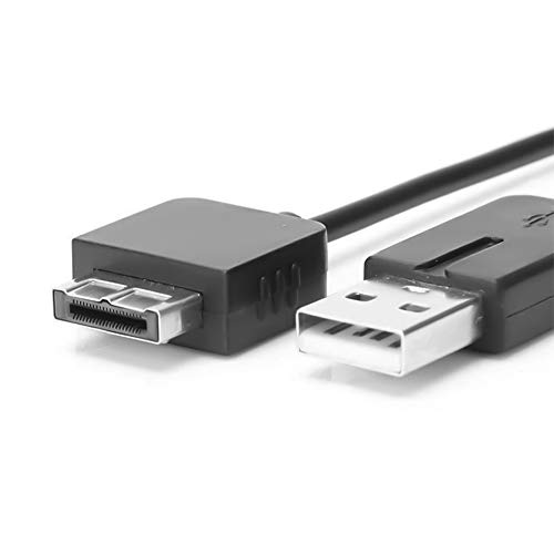 PS Vita Charger Charging Cable Data Cord, Compatible with Playstation Vita Charging Cable PSV 1000 USB Data & Power Charger Cord (Black)