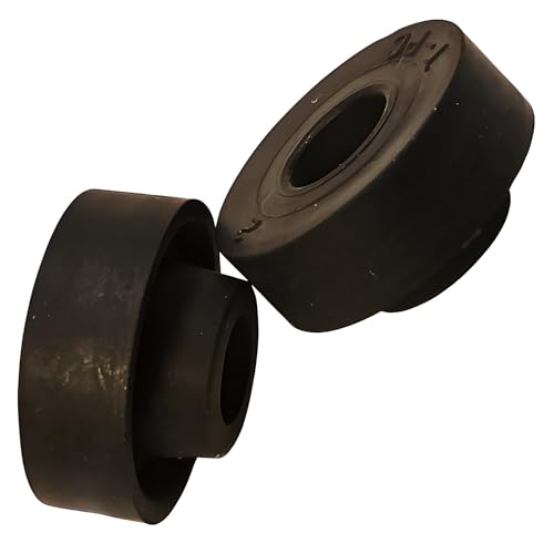 Bricoloco Arandela de goma caucho especial EPDM M10 para fijaciones de paneles solares en cubiertas de tejados para aislamiento, presión, fijación y antivibración. (25)