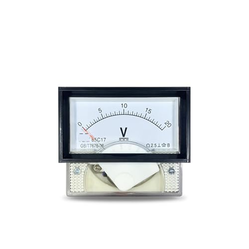 Voltmètre CC 85C17 à aiguille pour mesure de tension continue de circuit de 300V à 750V