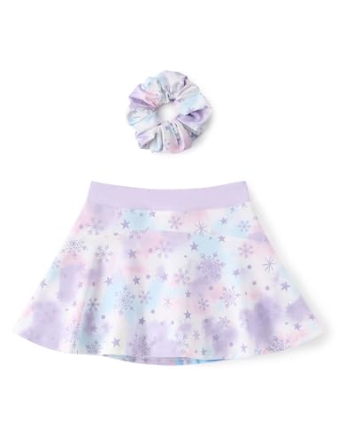 Image of Disney Stitch丨Frozen丨Princess丨Minnie Mouse Girls Skirts Inner Pocket Shorts + Scrunchie Athletic Golf Tennis Skorts 2-9Y