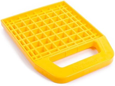 Camco Stützplatten Set - 4 Stück - für die Sicherung der Kurbel Stütze, Wohnwagen o