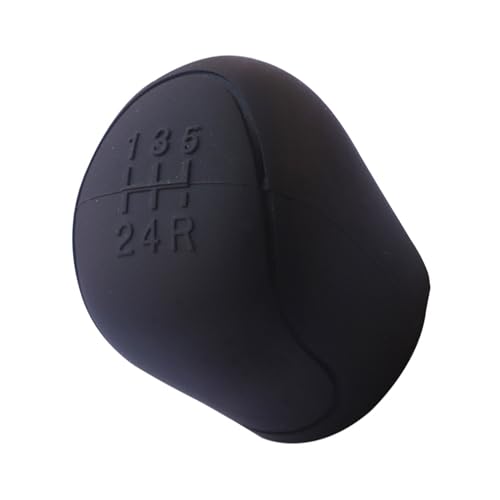 APASTTCA Cubierta universal para pomo de palanca de cambios de 5 velocidades, cubierta de silicona mejorada para palanca de cambios manual y automática