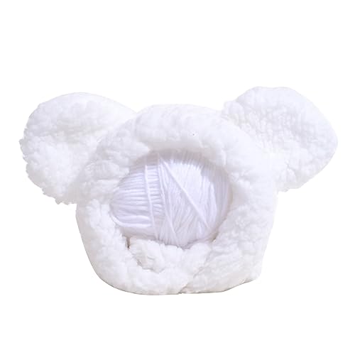 Gorro de oso para gato disfraz navideño y cosplay