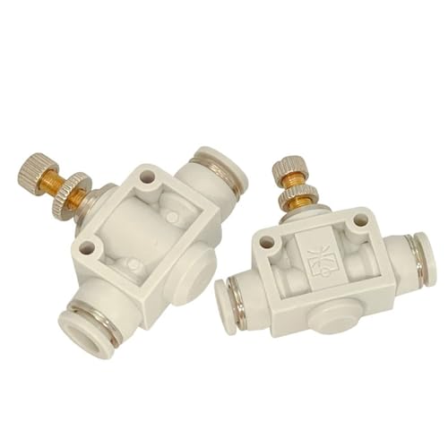 Vanne d'accélérateur réglable unidirectionnelle LSA10 raccord pneumatique 10mm