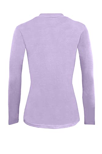 Natural Uniforms Cotton Essentials Women'S Under Scrub Tee Crew Neck Long Sleeve T-Shirt thumb #3