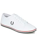fred perry kingston twill grey  Fred Perry - Schuhe Frau Kingston Twill Weiß B7259 134 - Weiß, 37 EU FP