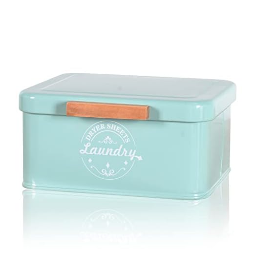 Dryer Sheet Holder Dispenser Container with Hinged Lid, Metal Dryer Sheet Holder for Laundry Room, Modern Laundry Dryer Sheet Dispenser for Laundry Room Decor, Fabric Softener Dispenser,Green