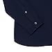Lacoste Men's Slim Fit Long Sleeve Woven Shirt, Navy Blue, X-Small