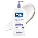 Mixa Loción Corporal Panthenol Comfort para Piel Atópica,10% Glicerina y con pantenol, Calma el Picor. Apto para Pieles Sensibles y Niños. 400ml