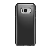 Speck Products Presidio Clear Cell Phone Case for Samsung Galaxy S8 Plus - Onyx Black Matte