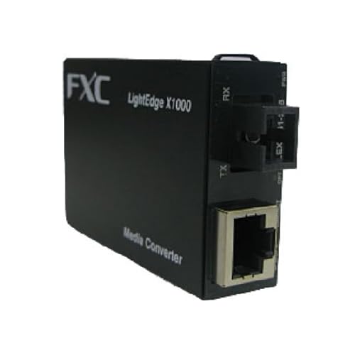 ���Y���i FXC LightEdgeXchange1000�V���[�Y LEX1841-40A 10/100BASE-T to 100BASE-FX(1�c)40km ���g�����V�[�o�[