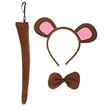 PACKOVE 1 Juego disfraz de oveja niños diadema de caballo de disfraces ropa de niños vestidos disfraz de oveja cosplay accesorios para disfraz de oveja Animales pequeños maquillaje