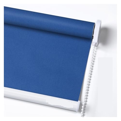 estores enrollables opacos Persianas enrollables con Sistema de perforación, transmisión luz y Cortinas Opacas for Dormitorio Cocina(Daylight- Blue,W70 x H180cm)