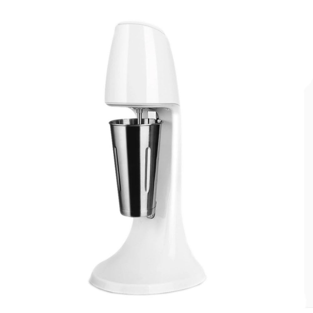 PAHION Elektrische Milkshake Maker Protein Shaker 2 Geschwindigkeit Milchshaker Mit 1L Mischbecher Rostfreier Stahl Cocktail Shaker Getränkemixer Smoothie Maker Mixer Für Cremige Protein-Shakes