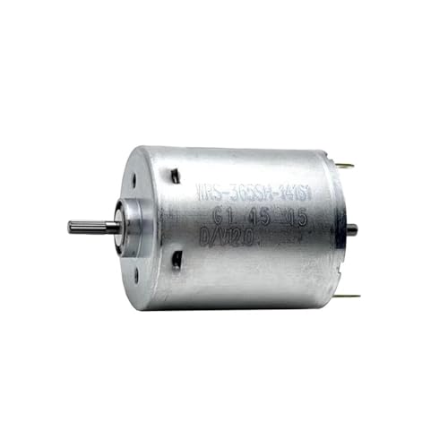 Moteur double arbre DC 24 V avec vitesse élevée 10500 tr/min format compact 28mm