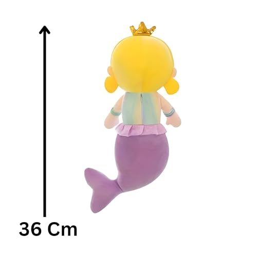 Image of Liquortees Mermaid Soft Toys for Baby Girl - Teddy Bear Gift Dolls, Cute Plushies Toys, Adorable Gifts for Girls, Baby Girl Doll (32 cm)