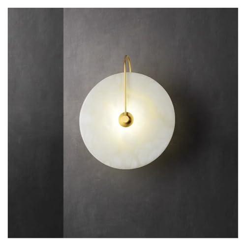Applique murale marbre naturel cuivre LED luminaire intérieur design
