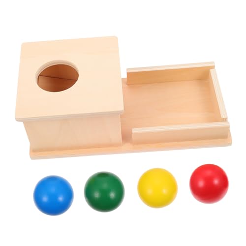 Vaguelly 2 Juegos De Material Didáctico Clasificador De Formas Juguetes De 6 A 12 Meses Juguetes para Habilidades Motoras Finas Juguetes Deportivos De Madera