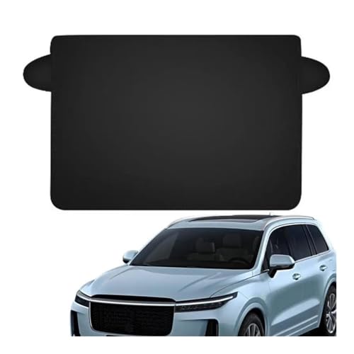 AKOUFALL Couverture Pare-Brise Voiture Couverture Neige pour Voiture Coupe-Vent Protection Contre Le Gel Couverture De Pare-Brise Pare-Brise Avant Antigel Bache Pare-Brise